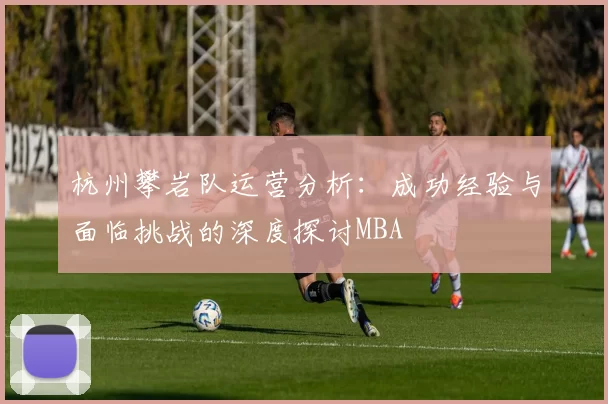 杭州攀岩队运营分析：成功经验与面临挑战的深度探讨MBA