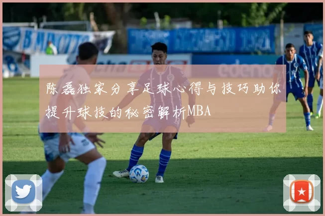 陈磊独家分享足球心得与技巧助你提升球技的秘密解析MBA